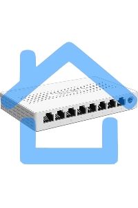 Коммутатор неуправляемый Tenda SM108, 8 портов, 8x2,5Gbит/с, настольный, пластиковый корпус