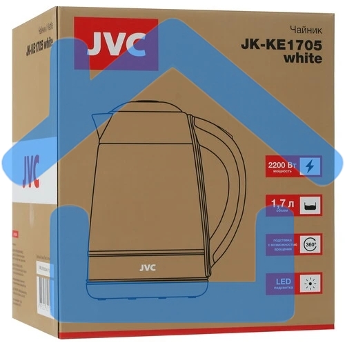 Чайник JVC JK-KE1705 белый
