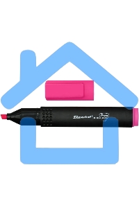 Текстовыделитель Silwerhof Prime 108031-08, скошенный пишущий наконечник, 1-4мм, розовый, коробка