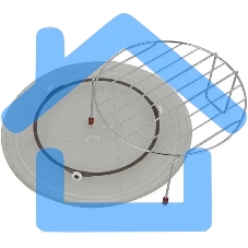 Микроволновая печь Panasonic NN-GD38HSZPE черный, 23 л, 1000 Вт, переключатели - поворотный механизм/сенсор