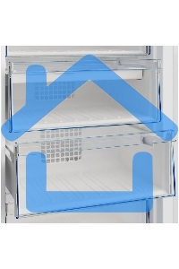 Морозильная камера Beko B1RFNK312G, серый, 275л, 6 ящиков