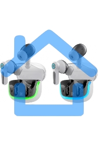 Беспроводная гарнитура Defender CyberDots 290 белый