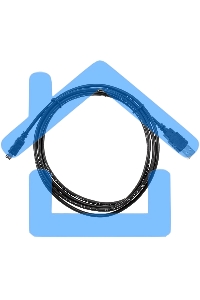 Кабель USB 2.0 A-->mini-B 5P (1.8 м) черный, Telecom<TC6911BK-1.8M>