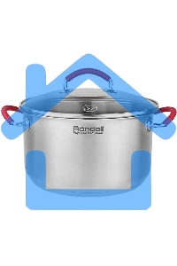 Кастрюля Rondell Sorge RDS-1221 с/кр 24 см 5,1 л