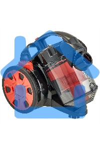 Пылесос АКСИНЬЯ КС-7004 черный с красным