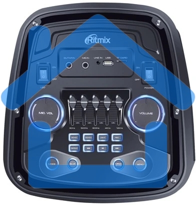 Портативная колонка RITMIX SP-935B черный