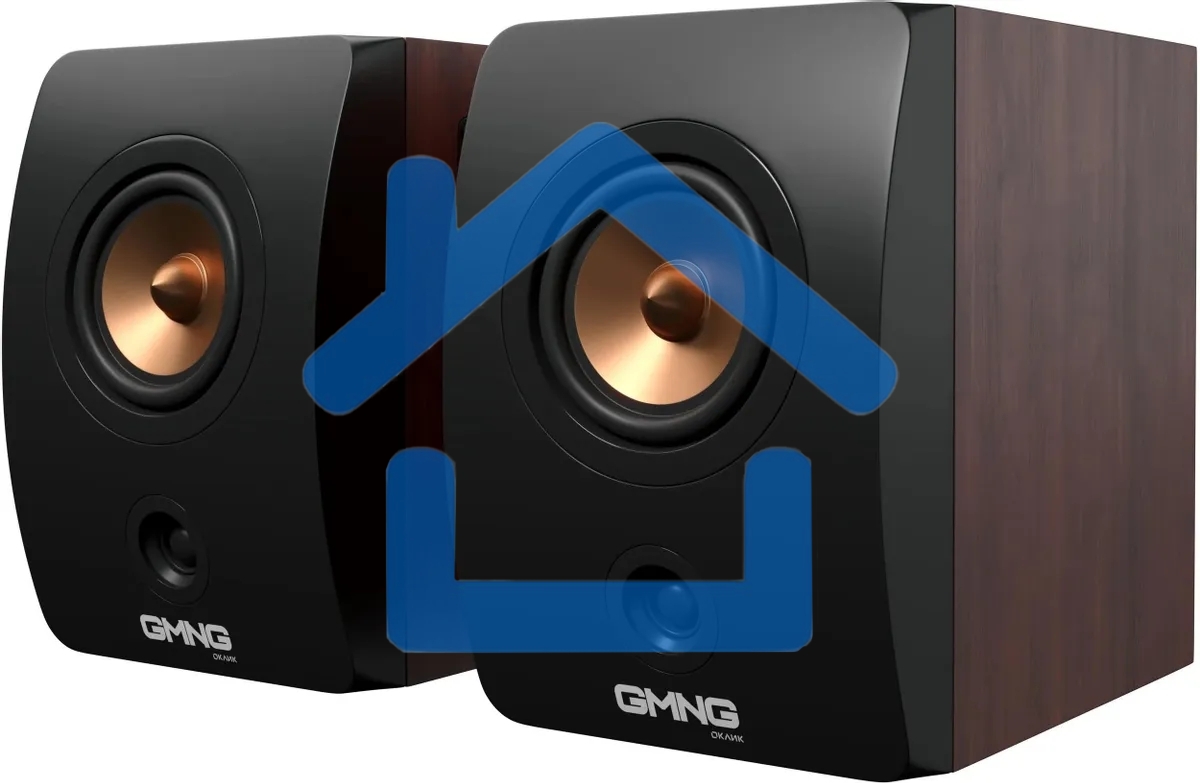 Акустическая система GMNG OK-707 2.0 черный 60Вт