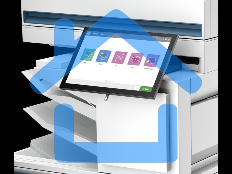 МФУ лазерное HP Color LaserJet Enterprise Flow MFP 6800zfsw