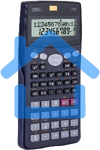 Калькулятор научный Deli E1705 черный 10+2-разр.