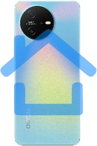 Смартфон OSCAL Tiger 12, 8/128Gb, голубой