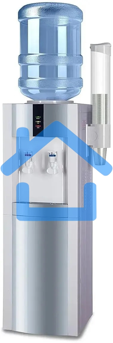 Кулер AEL LD-AEL-47c напольный электронный белый/серебристый