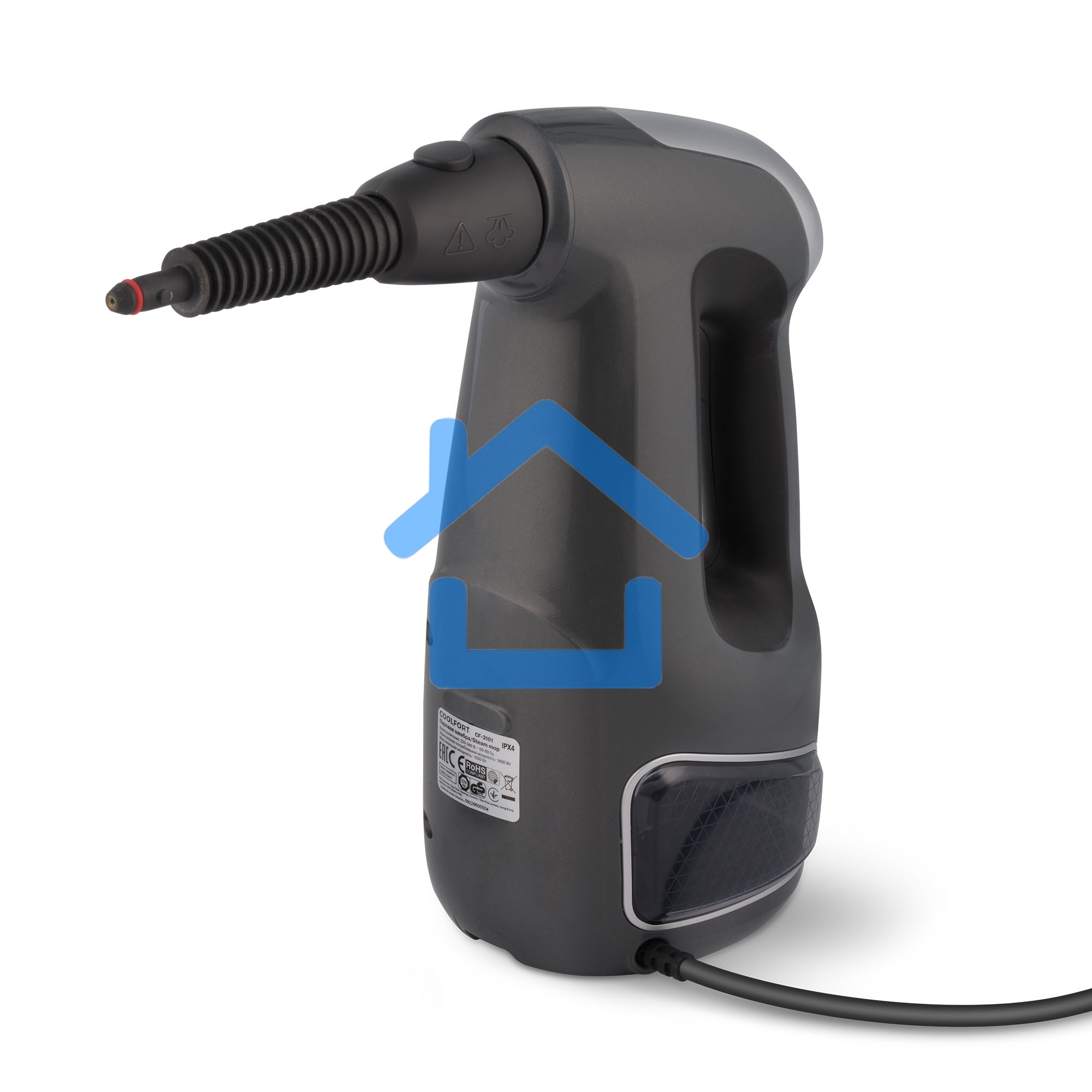 Швабра паровая Coolfort CF-3101 1550Вт серый