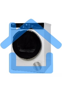 Сушильная машина Delonghi DTD 8105 Н FABIO белый, 8 кг, сушка - конденсационная, программ - 15, 59.6 x 84.5 x 56.5 см