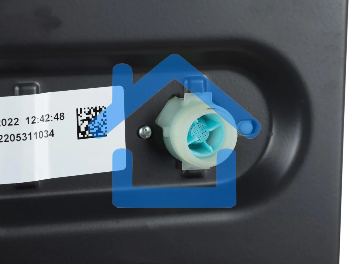 Стиральная машина Beko WSPE7612A антрацит, загрузка фронтальная 7 кг, 1200 об/мин., класс: А