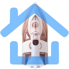 Утюг Centek CT-2322 2800 Вт, белый/бежевый