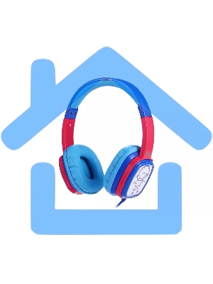 Наушники Harper KIDS HN-302 Blue-Red