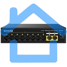 Коммутатор TENDA S110PC 10PORT 10/100M