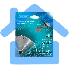 Диск алмазный ф125x22,2мм, турбо с лазерной перфорацией, сухое резание GROSS 73029