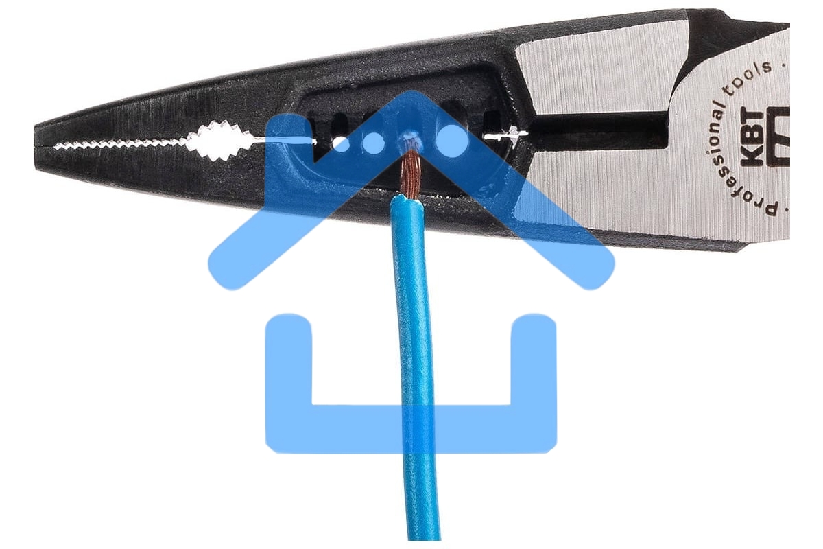 Длинногубцы многофункциональные диэлектрические для работы под напряжением до 1000 В длинногубцы многофунциональные диэлектрические СТАНДАРТ 200 мм