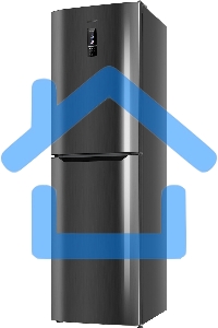 Холодильник Atlant ХМ-4623-159-ND черный металлик двухкамерный 187/125л морозилка снизу