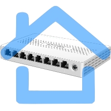 Коммутатор неуправляемый Tenda SM108, 8 портов, 8x2,5Gbит/с, настольный, пластиковый корпус