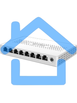 Коммутатор неуправляемый Tenda SM108, 8 портов, 8x2,5Gbит/с, настольный, пластиковый корпус
