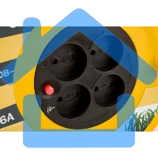 Катушка Iek WKP23-06-04-30, УК30 с т/з 4 места 2Р/30м 2х0,75 мм2 