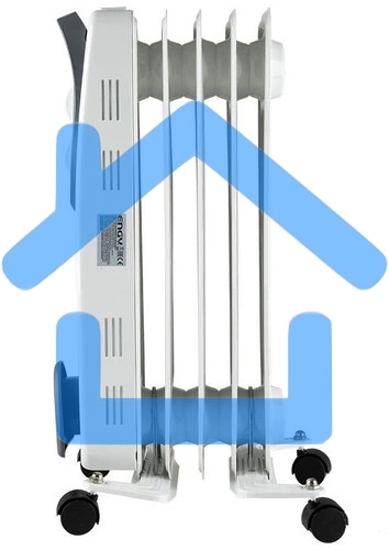 Обогреватель масляный Engy EN-2205 Modern (5 секций) белый, 1000 Вт, 10 м2, термостат