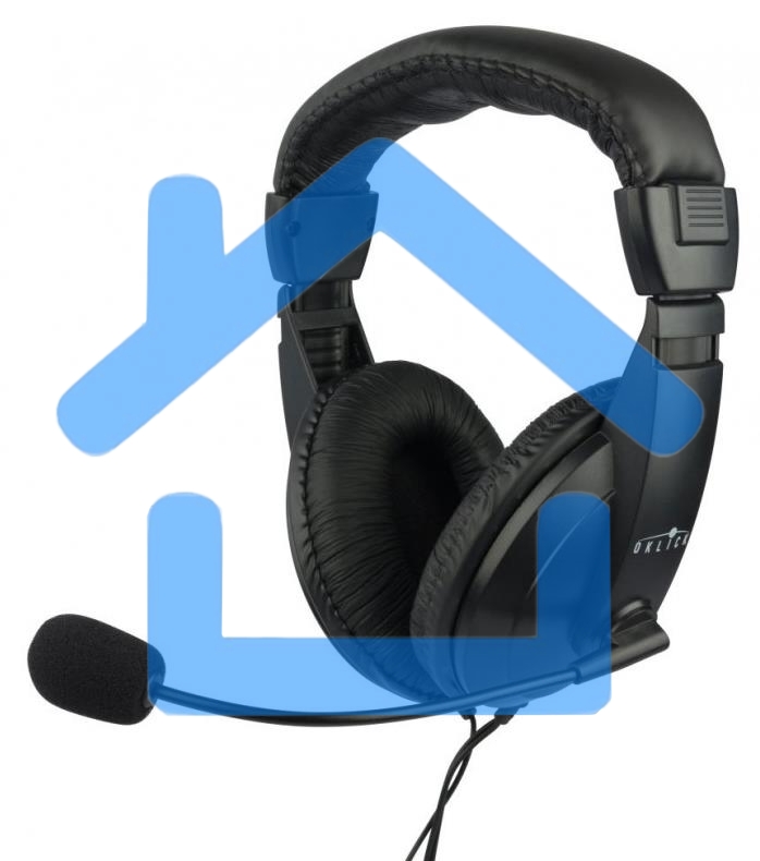 Гарнитура Oklick HS-M137V черный 1.8м мониторы оголовье
