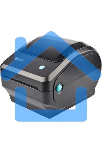 Принтер наклеек G&G GG-D410 стационарный, прямая термопечать, 203 dpi, 152 мм/сек, USB черный