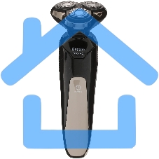 Электробритва Бердск 3367АС черный/серый