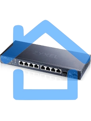 Мультигигабитный Smart L3 Lite коммутатор Zyxel NebulaFlex XMG1915-10E, 8xRJ-45: 1/2.5G, 2xSFP+, бесшумный (без вентилятора)