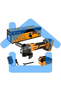 Углошлифовальная машина Deko DKAG20-125 8500об/мин рез.шпин.:M15 d=126мм