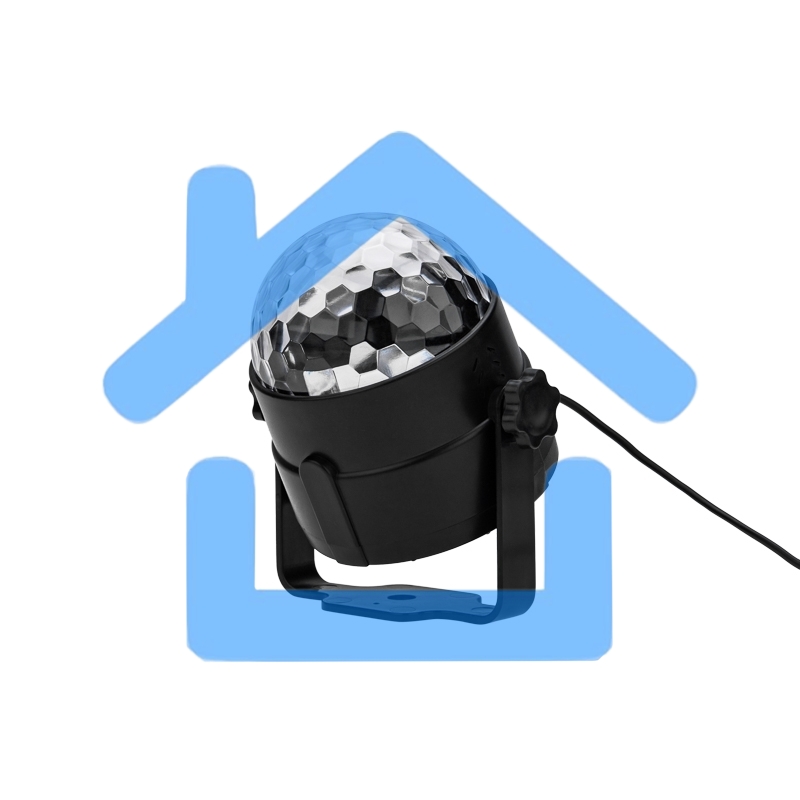 Диско-шар Neon-night (ночник-проектор) светодиодный с дистанционным управлением, USB