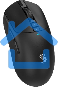 Мышь беспроводная/проводная A4Tech Bloody R72 Ultra черный, 20000 dpi, радиоканал, USB-C, кнопки - 7