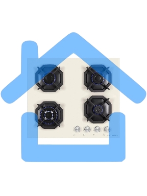 Газовая варочная панель Maunfeld EGHG.64.23CBG/G