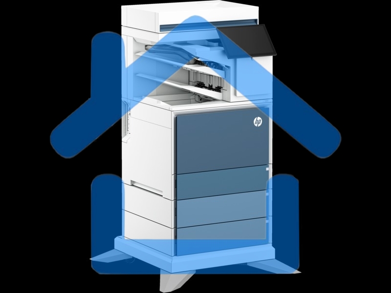МФУ лазерное HP Color LaserJet Enterprise Flow MFP 6800zfsw