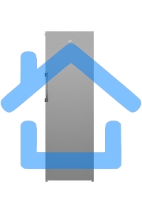 Морозильная камера Beko B1RFNK312G, серый, 275л, 6 ящиков