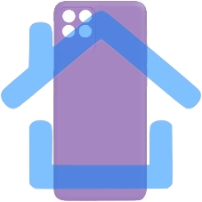 Чехол (клип-кейс) Gresso Smart Slim, для Realme 8i, лавандовый gr17sms319