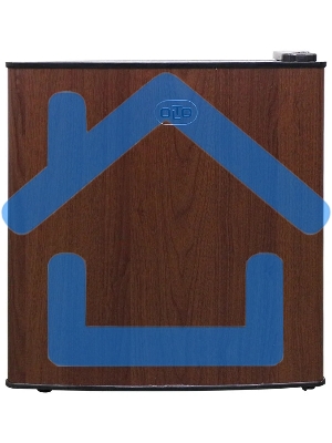 Холодильник OLTO RF-050 коричневый однокамерный 45/5л морозилка сверху