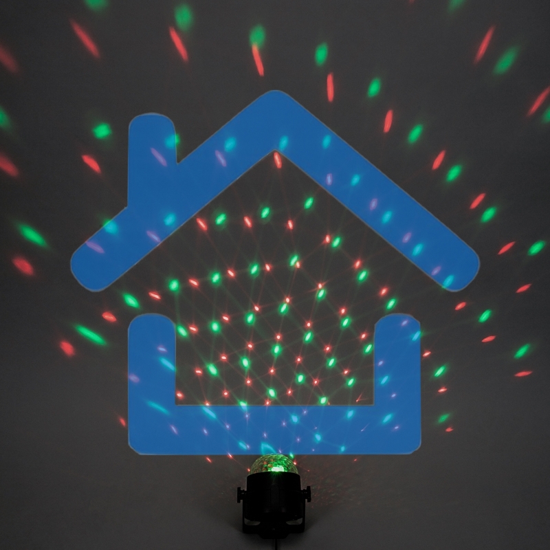 Диско-шар Neon-night (ночник-проектор) светодиодный с дистанционным управлением, USB