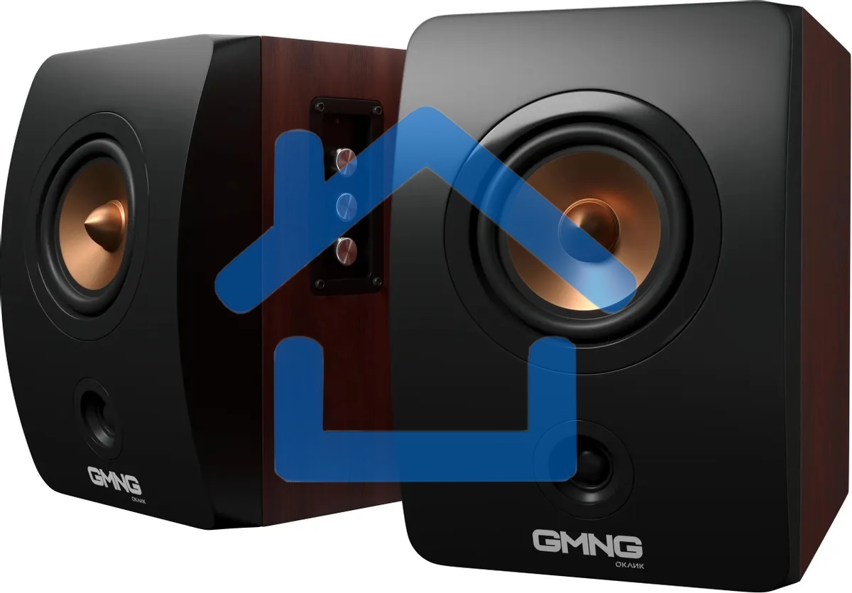 Акустическая система GMNG OK-707 2.0 черный 60Вт