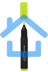 Текстовыделитель Silwerhof Prime 108035-05, скошенный пишущий наконечник, 1-4мм, желтый, коробка