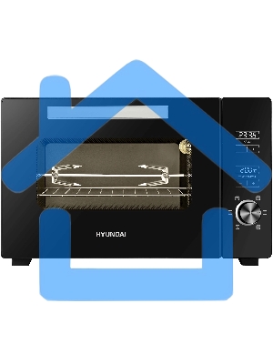 Мини-печь Hyundai MIO-HY100 38л. 1800Вт черный