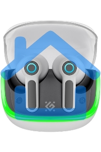 Беспроводная гарнитура Defender CyberDots 290 белый