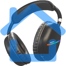 Наушники SOUNDMAX SM-HP2200B (серый)