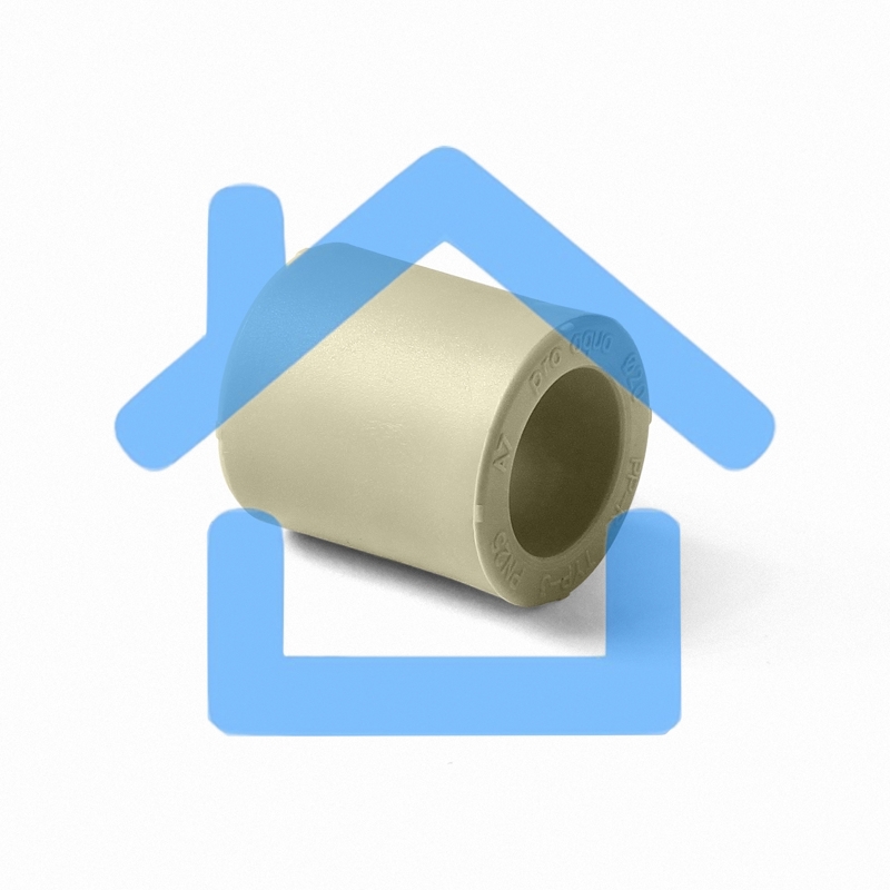 Муфта 75 полипропиленовая PPR белая PRO AQUA