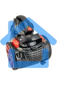 Пылесос АКСИНЬЯ КС-7004 черный с красным