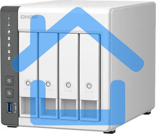 Сетевое хранилище NAS Qnap D4 (REV. C) 4-bay настольный Cortex-A55 RK3568B2