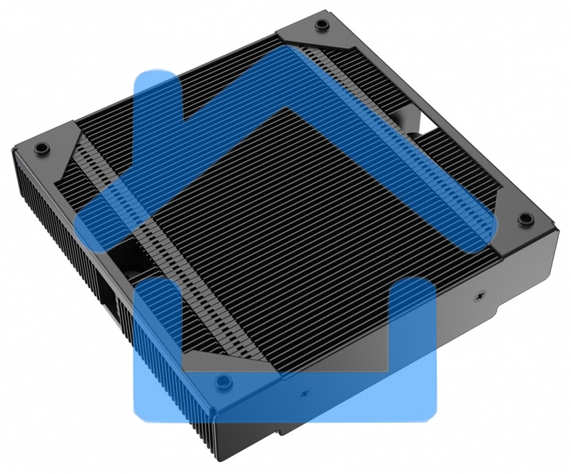 Кулер ID-COOLING IS-47-XT черный 92мм алюминий 2800rpm 35.2db 4-pin 47мм